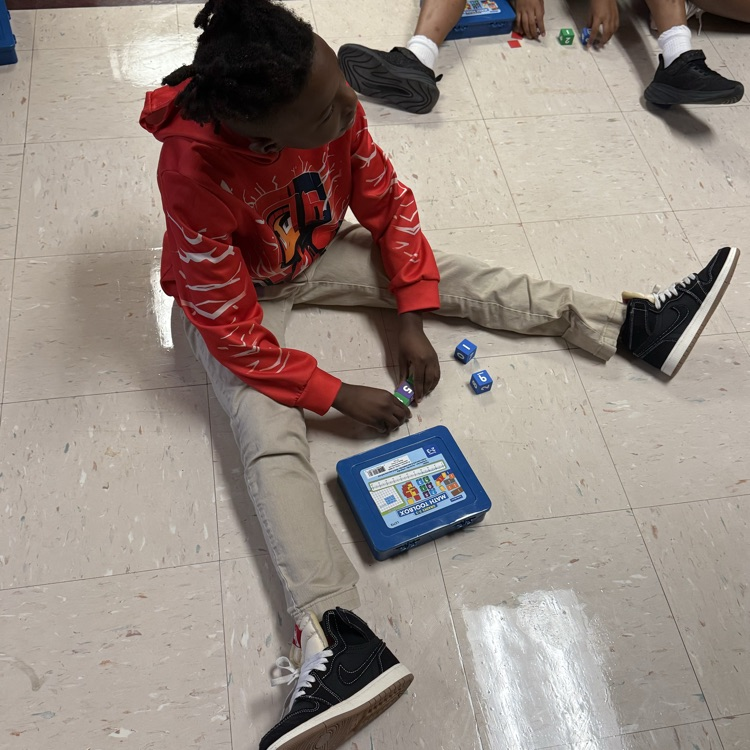 third grade working with math toolboxes