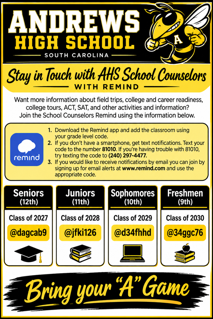 Remind Code Flyers