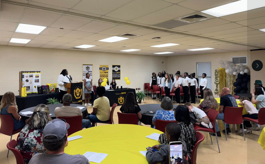 National Beta Club Inductee ceremony