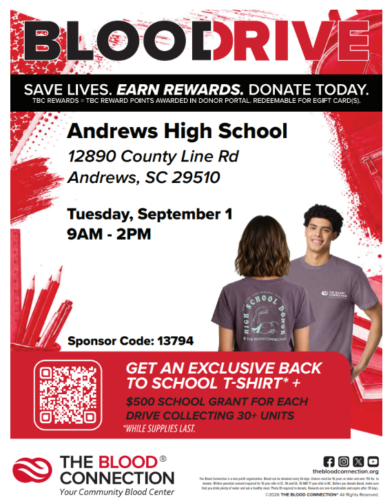 Blood Drive Flyer