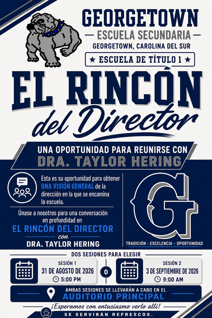 Join us Monday night at 5pm for Principal’s Corner with Dr. Taylor Hering! We’re excited to welcome Robb Holla as our special guest speaker to talk with students and families about the pressures teens face today and how we can better support them at home. We hope to see you there! 🐾 #PrincipalsCorner #BulldogFamily #SupportingOurStudentsandFamilies