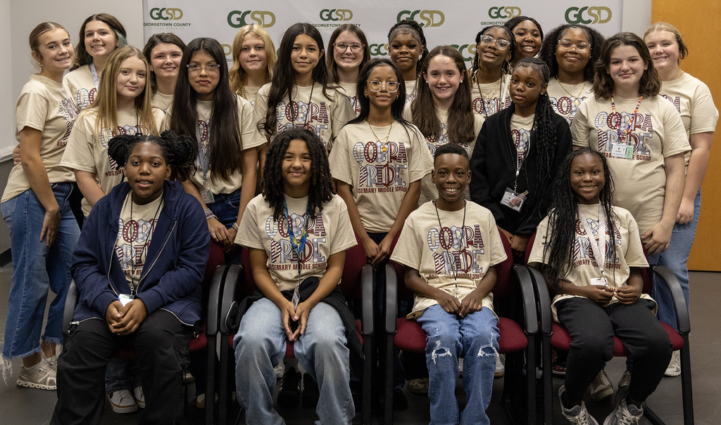 Pro Team students from Rosemary Middle