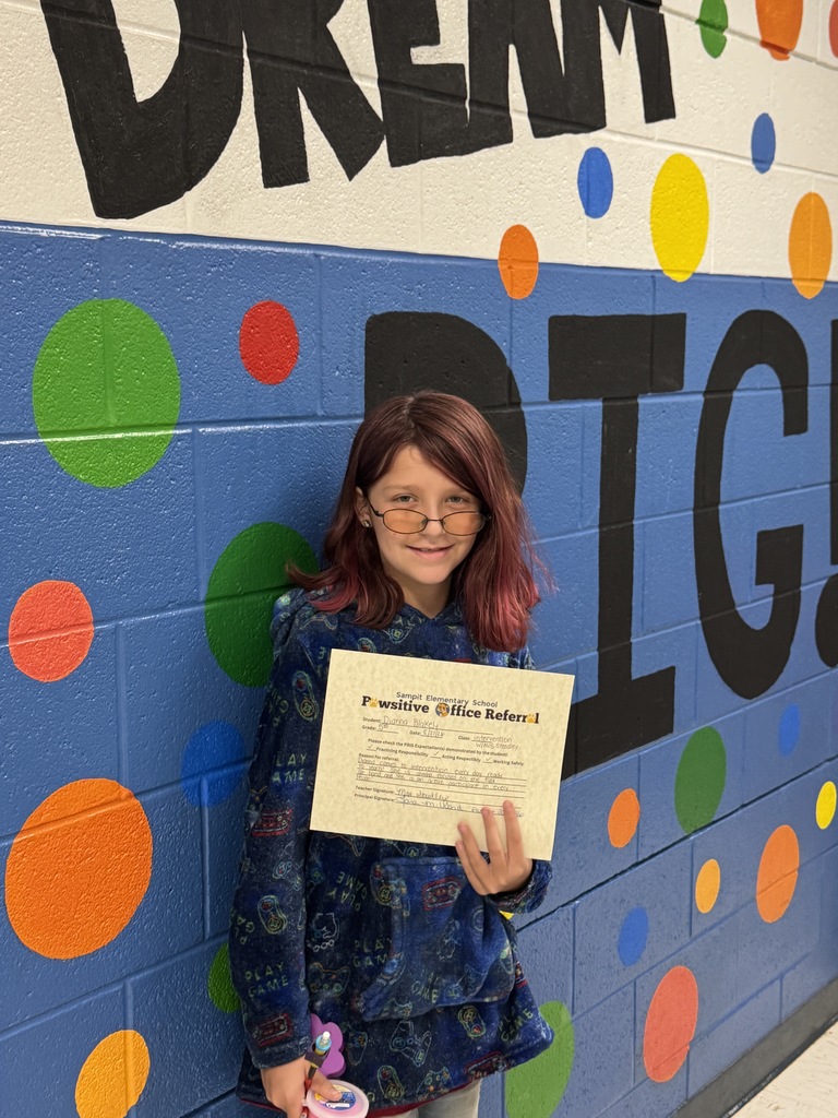 Students who recieved PAWsitive Office Referrals