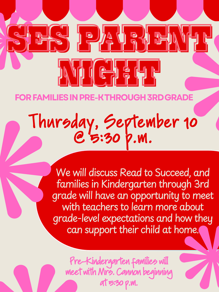 Parent Night flyer