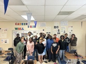 Students in classroom