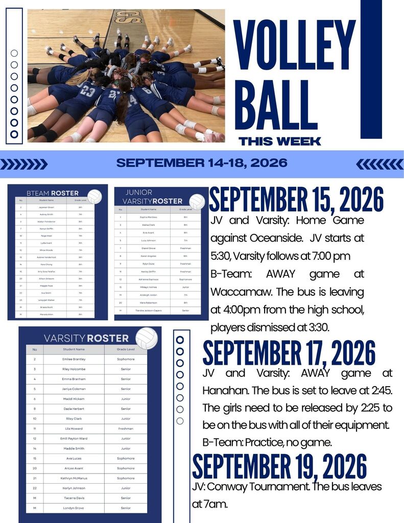 🐾💙 There are LOTS of opportunities to come out and check out the Bulldogs this week, especially on Wednesday! 🐾  Come out, show your support, and cheer on our Bulldogs! Let’s pack the stands and show that BIG BLUE spirit! 💙🐾