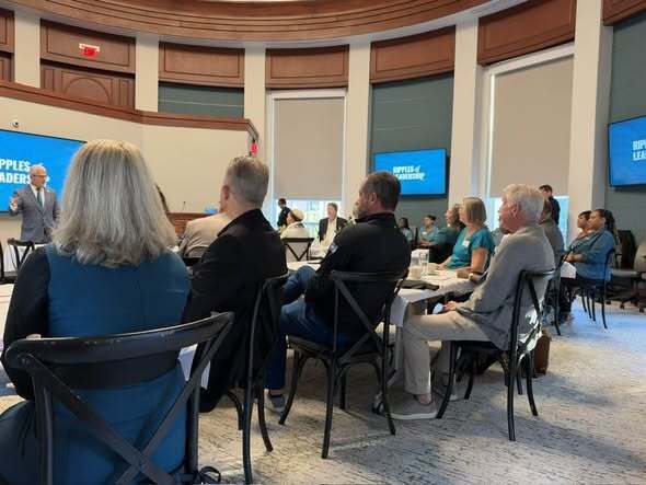 Coastal Carolina University President James J. Winebrake’s inaugural Ripples of Leadership gathering