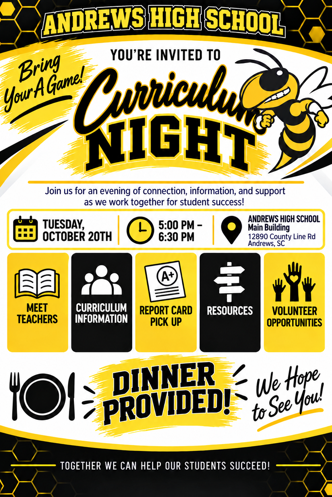 Curriculum Night Flyer 