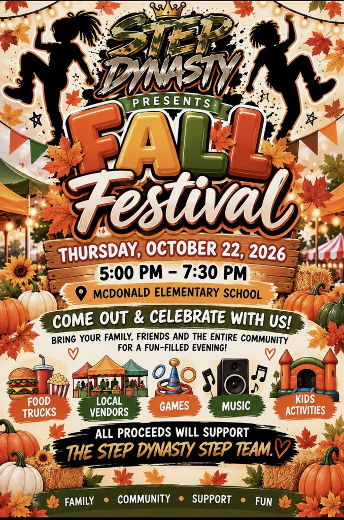 step team fall festival flyer