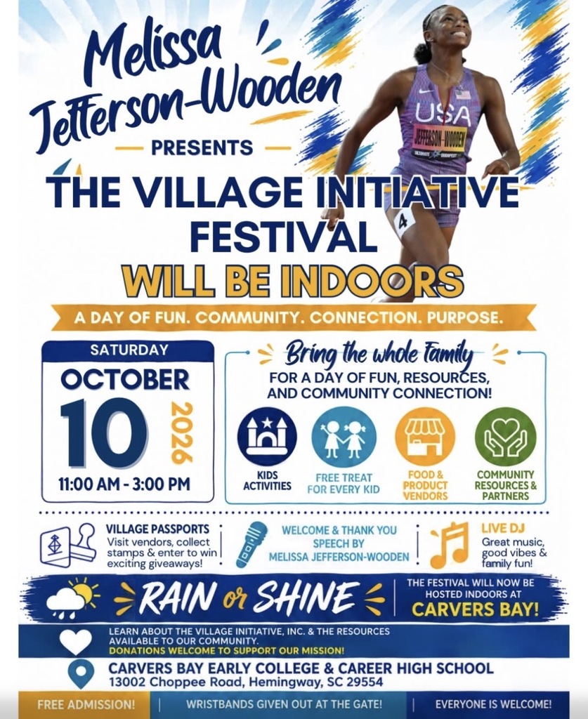 The Village Initiative Festival with guest Melissa Jefferson-Wooden on 10-10-26 at CBECCHS
