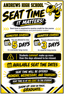 Seat Time Recovery Flyer