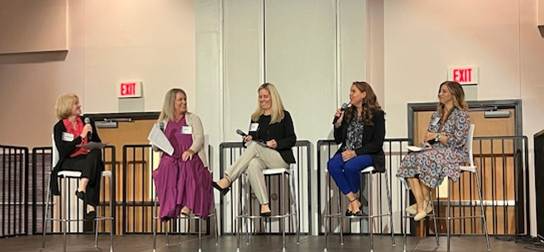 Conference panel - Dr. Strickland from GCSD is second from right.