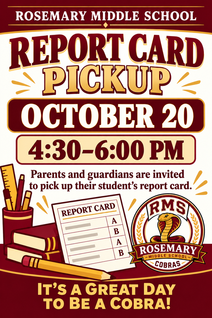 Report Card Pickup Tomorrow Tuesday, Oct 20th 4:30 - 6pm 
