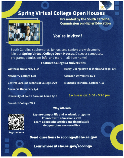 Spring Virtual College Open House