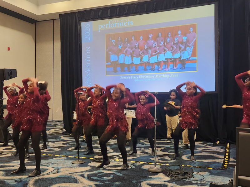 Brown's Ferry Elementary School Marching Band performance