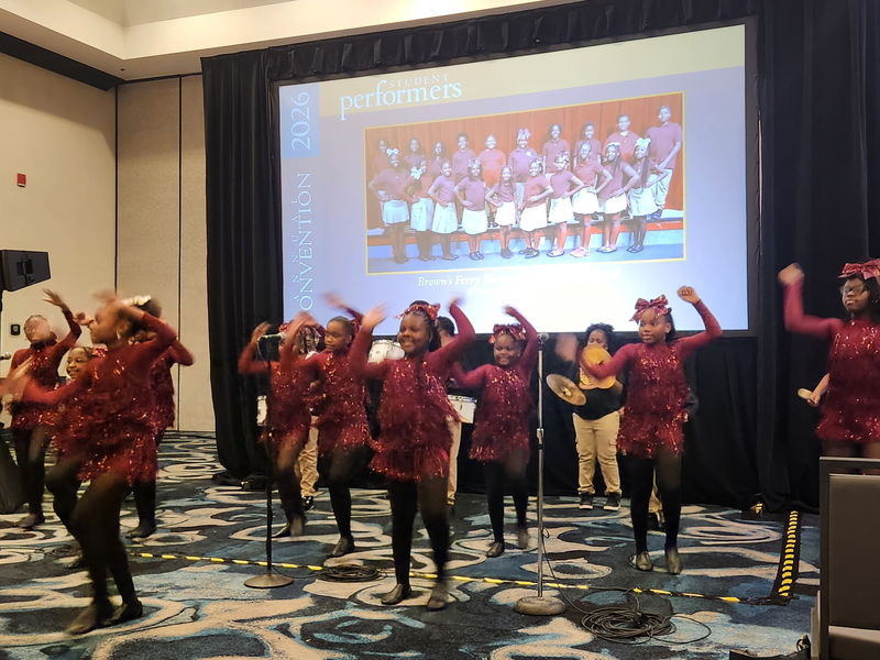 Brown's Ferry Elementary School Marching Band performance