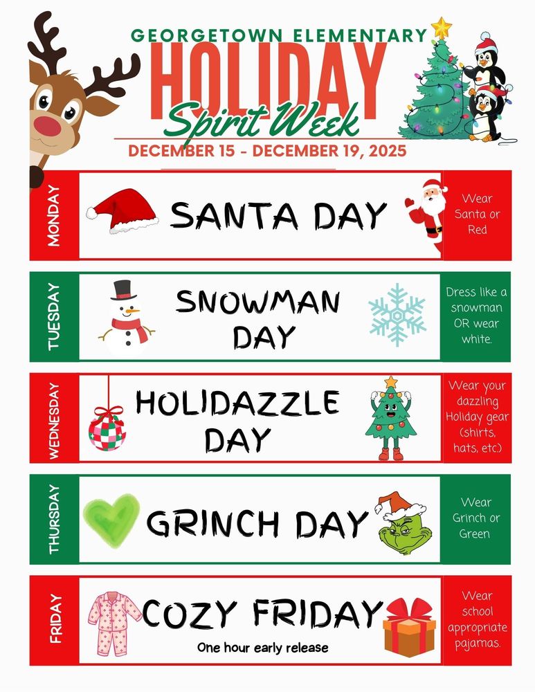ges holiday spirit week