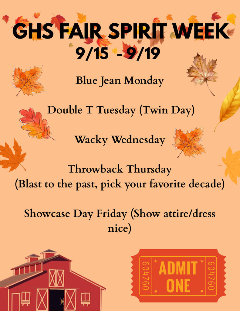 fair spirit week