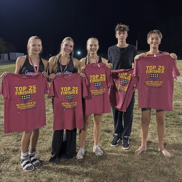 The inaugural Bethel-Tate cross country meet "Under the Lights" was a big success!