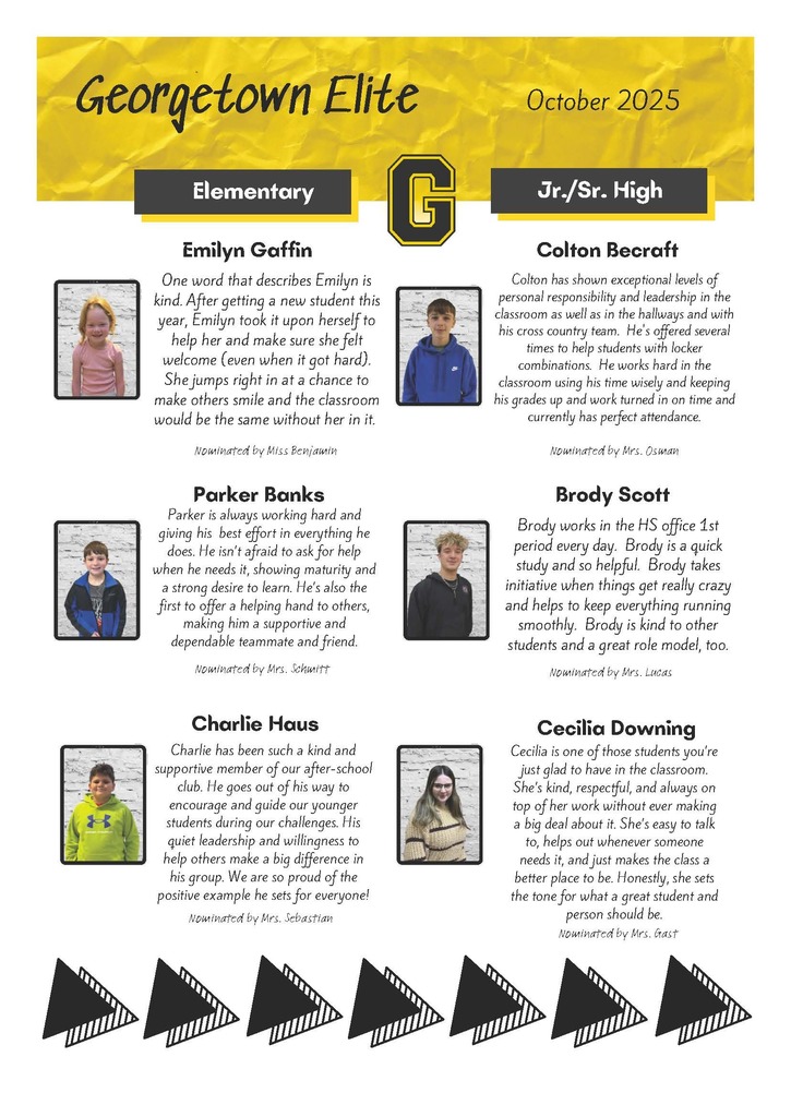 Gtown Elite Oct 2025