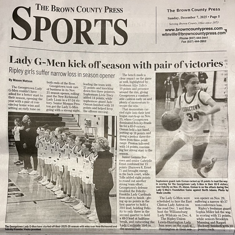 Georgetown winter sports are ROLLING. Big wins on the lanes. Big wins on the court. Check out the full recap from an electric opening week.