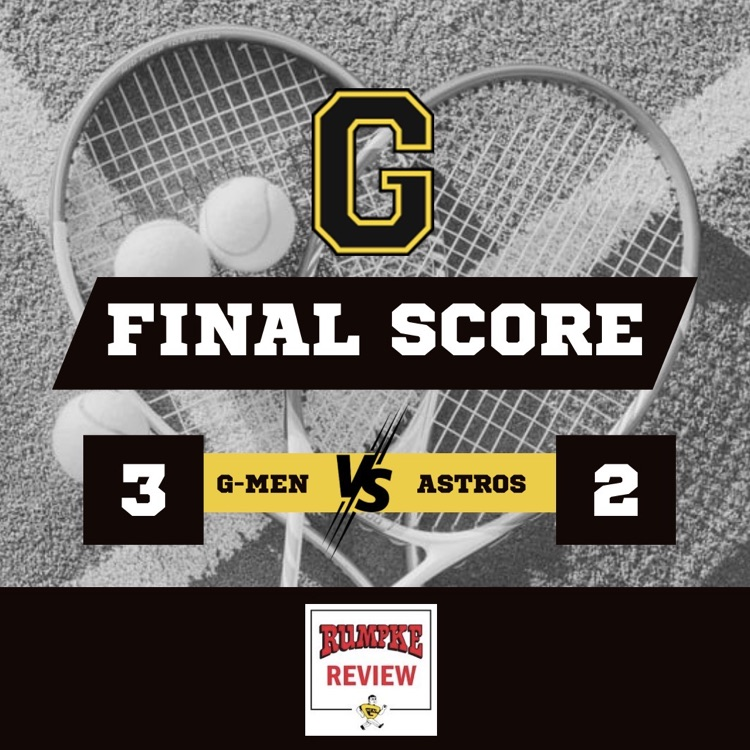 First WIN of the season is in the books for boys tennis! 