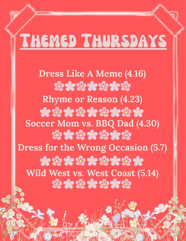 Themed Thursdays