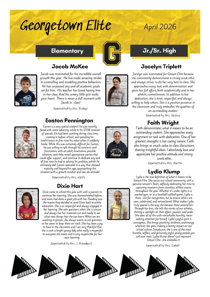 Gtown Elite March 2026