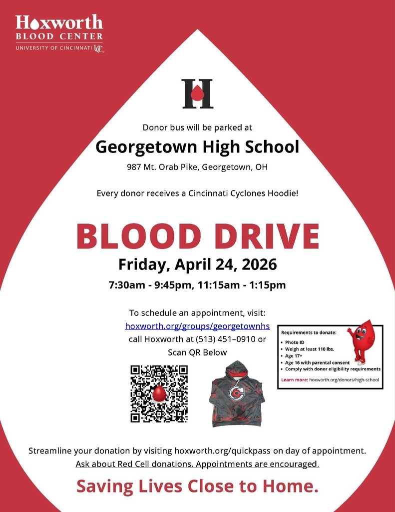 Blood Drive Flyer
