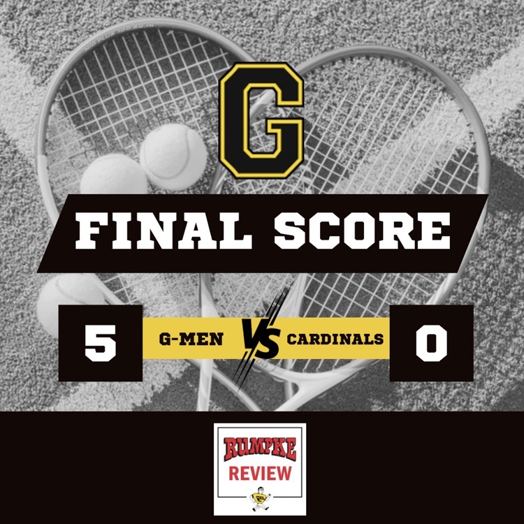 5-0 win by our boys tennis team this evening!