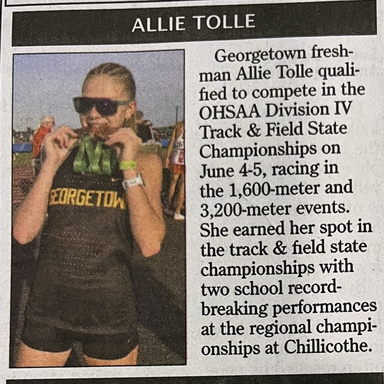 Athletes of the Week