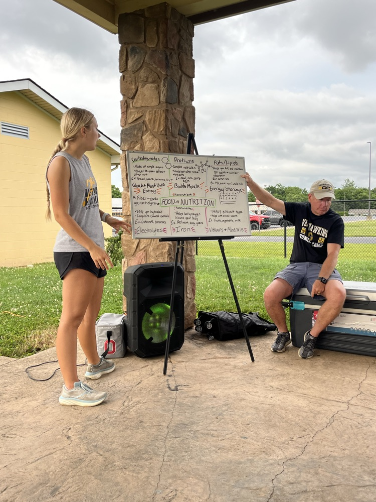 Night 1 of the Vern Hawkins Running Camp was a huge success!