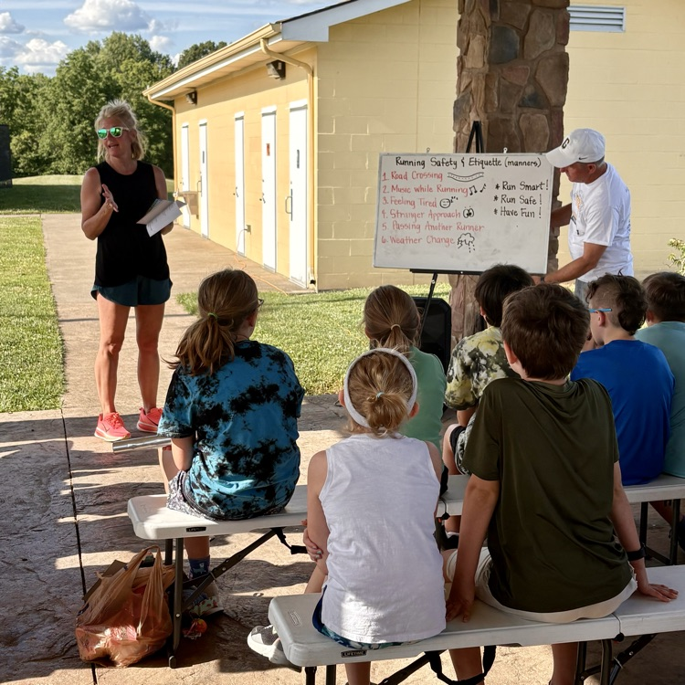 Night 3 of Running Camp was all about Track & Field! 
