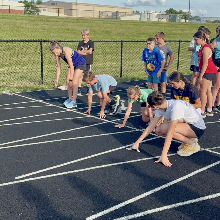 Night 3 of Running Camp was all about Track & Field! 