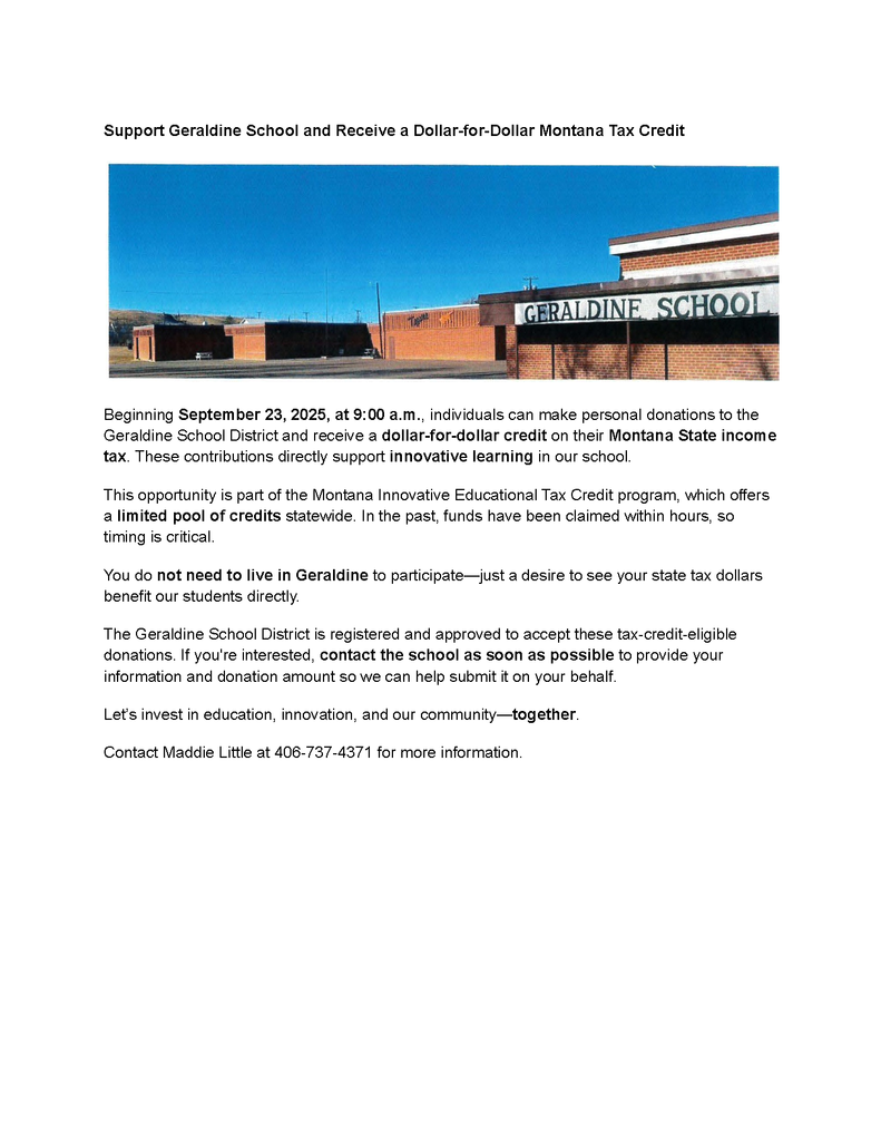 Education Donations 2025