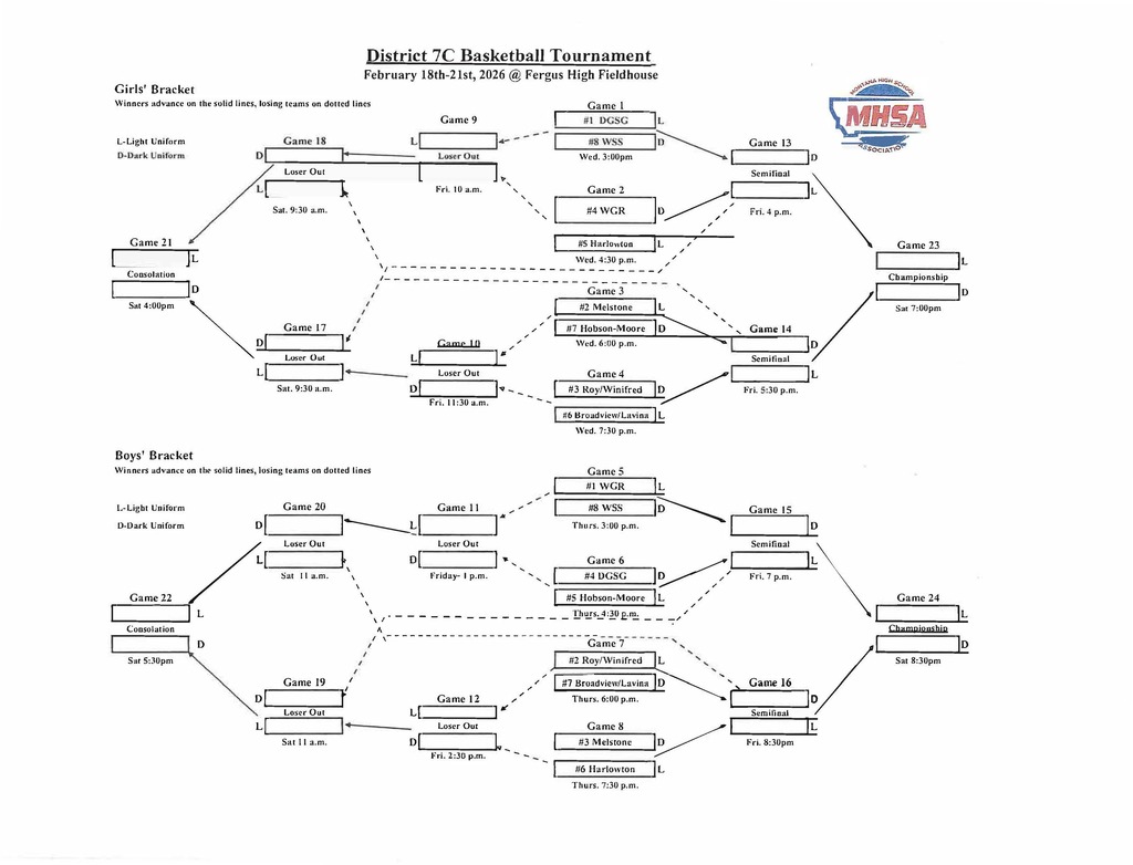 District Bracket