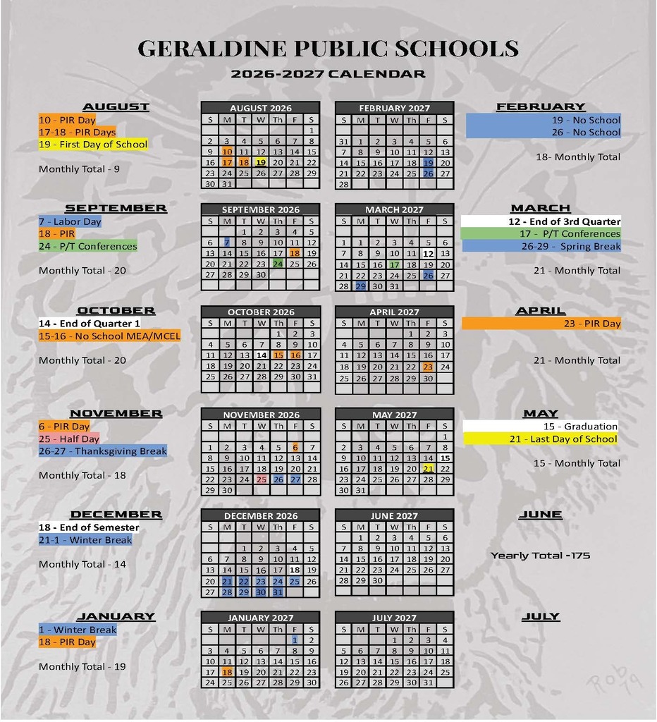 School Calendar