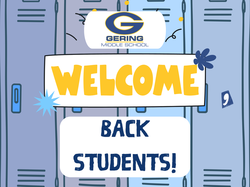 Welcome Back Students Flyer