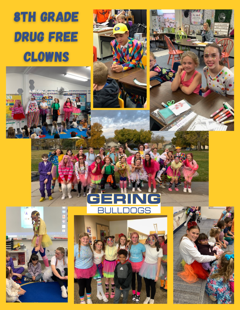 8th Grade Drug Free Clowns