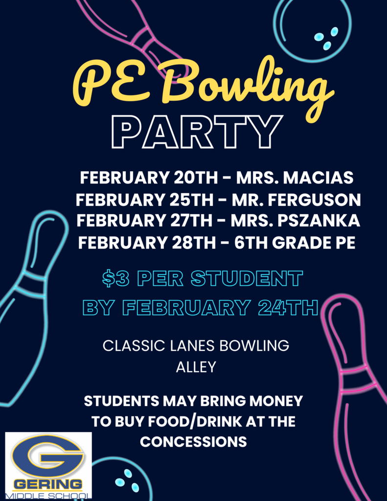 PE Bowling Party