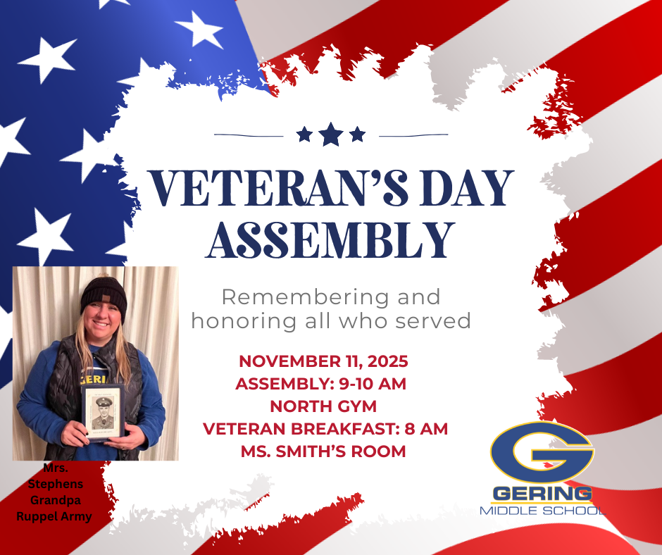 Veterans Day Assembly Info