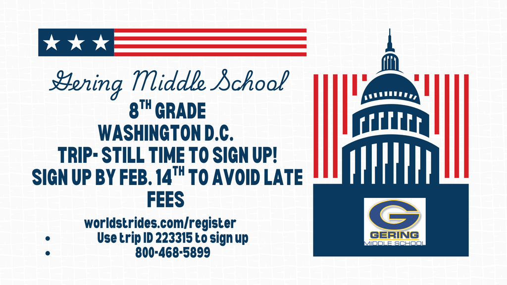 8th Grade Washington D.C. Trip 