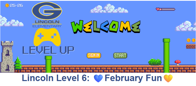 Lincoln level up gaming header