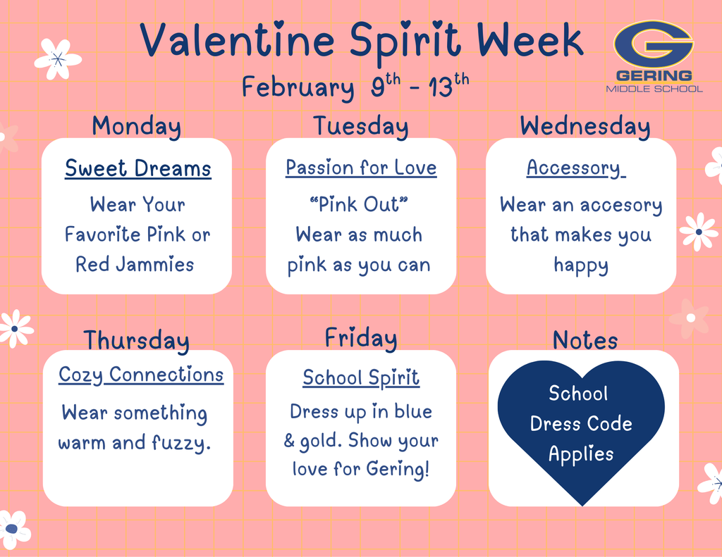 Valentine Spirit Week