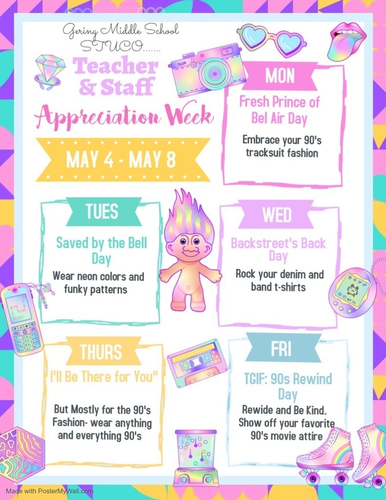 Appreciation dress days