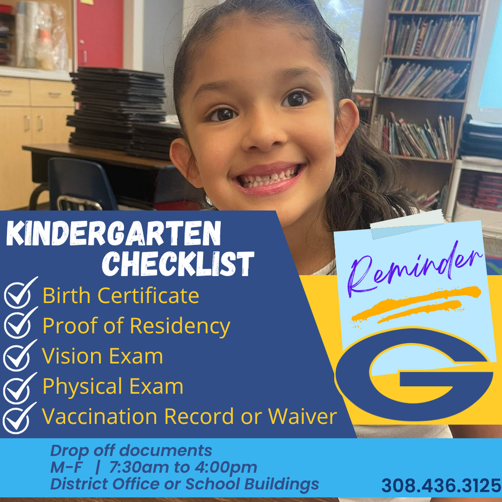 Kinder Checklist