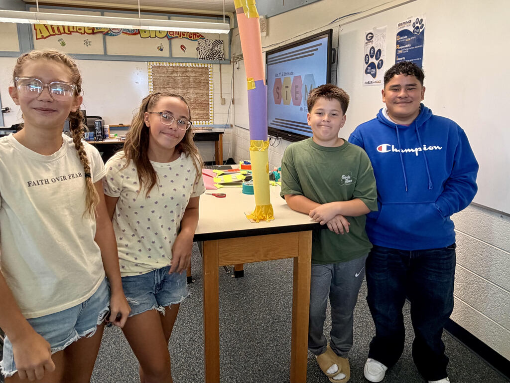 6th grade stem students