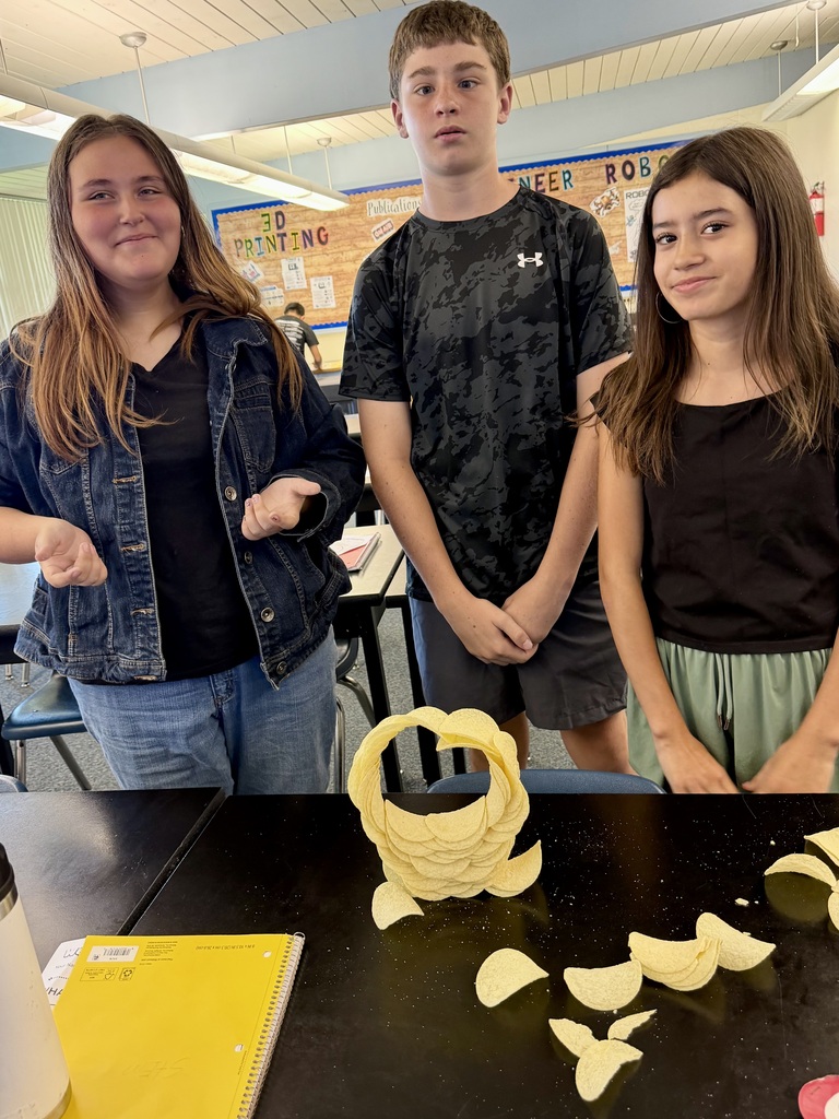 STEM Pringle Stacking Challenge 