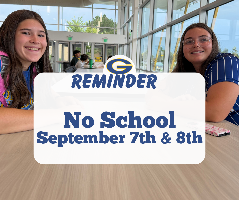 No School Reminder
