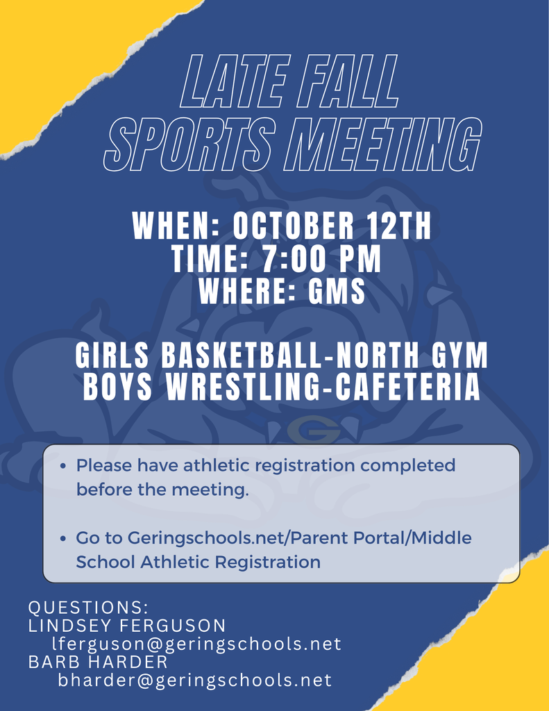 GMS Late Fall Sports Meeting 
